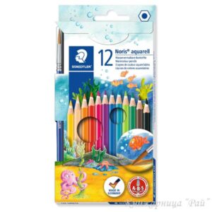 Цветни моливи Staedtler NC Aquarell 144 - 12 цвята