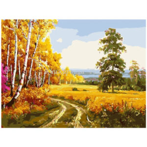 Есенна пътека NEWART-W2637 - Комплект за рисуване по номера 50/40 см.